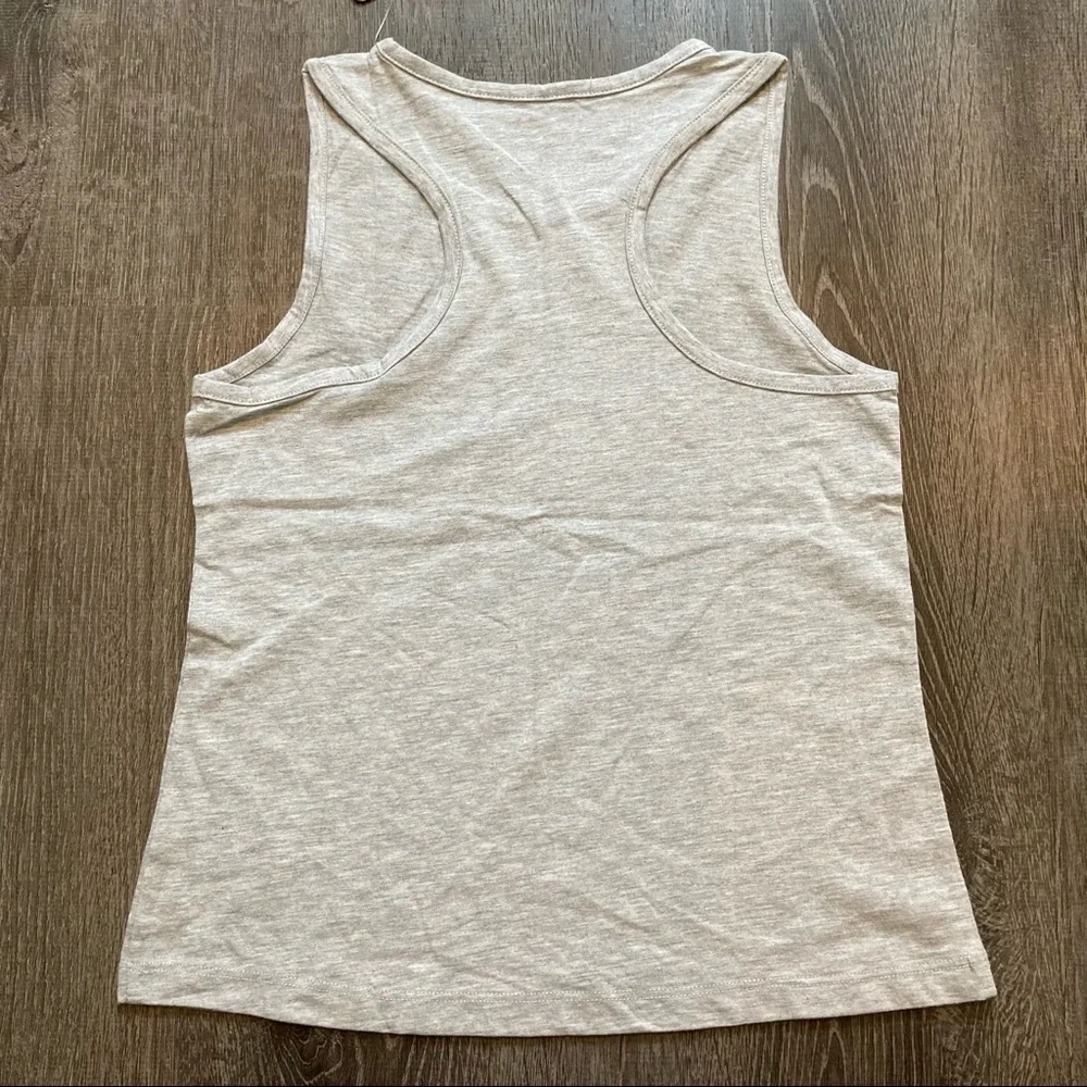 NWT Girls Medium 10/12 Racerback Champion Tank Top Grey